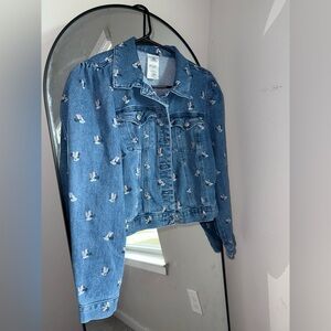 Minnie Mouse Denim Jean Jacket Mickey Mouse
Size Medium Disney Parks